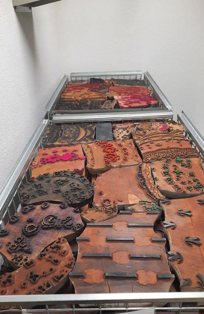Sammlung von Druckblöcken im Glarner Wirtschaftsarchiv